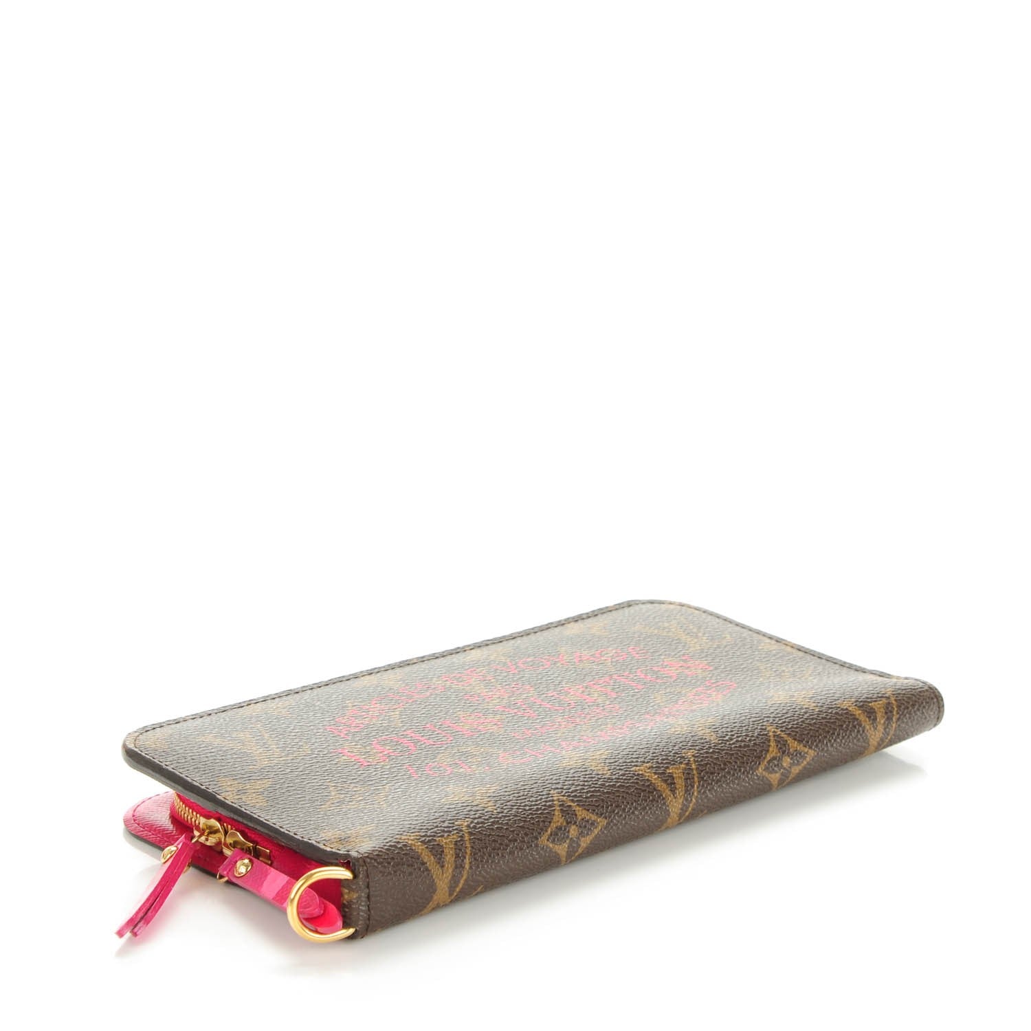 Louis Vuitton Monogram Articles de Voyage Ikat Insolite Wallet Rose Indien 4 of 6