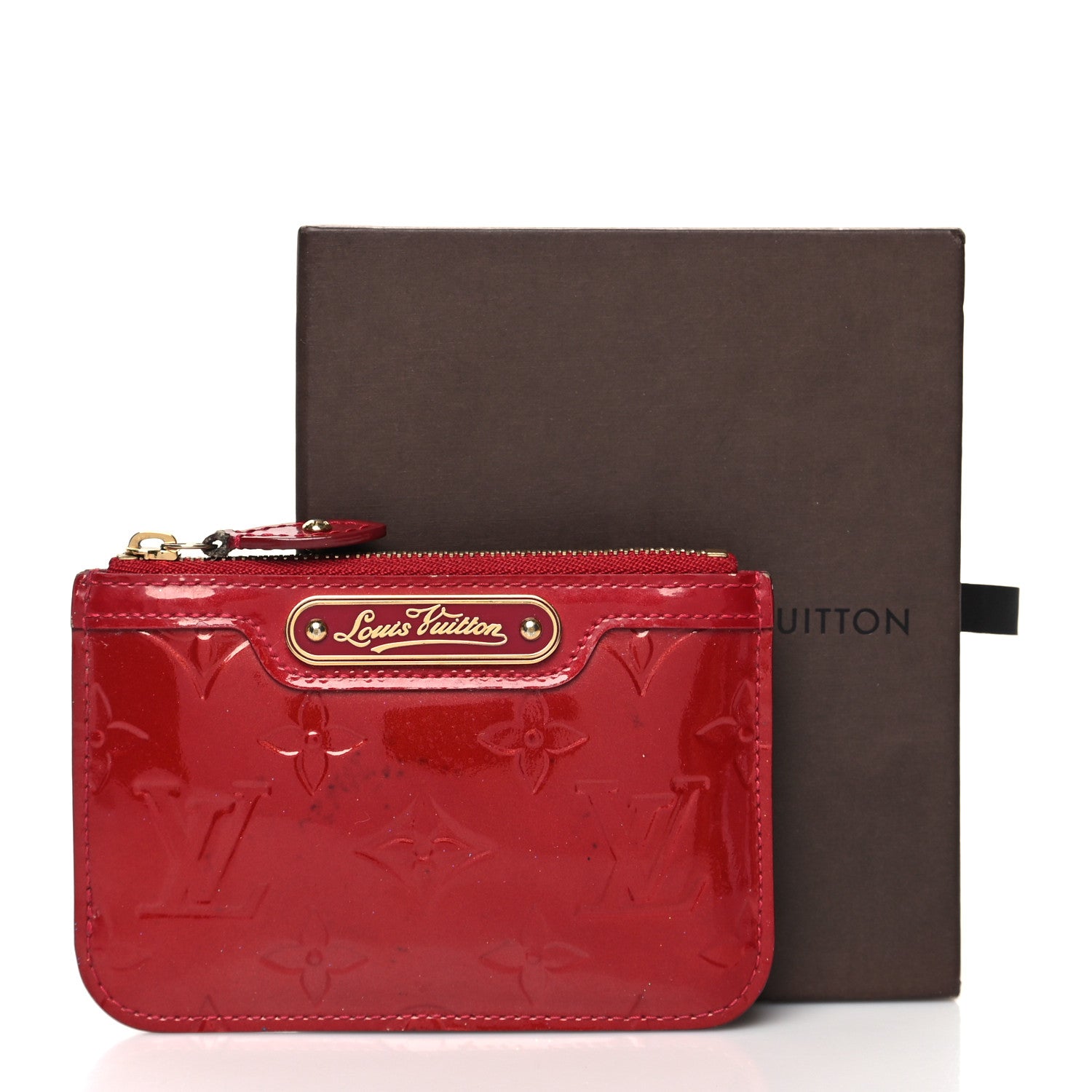 Louis Vuitton Vernis Key Pouch Pomme D'Amour 15 of 15