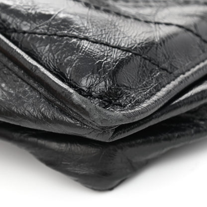Saint Laurent Crinkled Calfskin Matelasse Monogram Medium Niki Chain Satchel Black 13 of 14