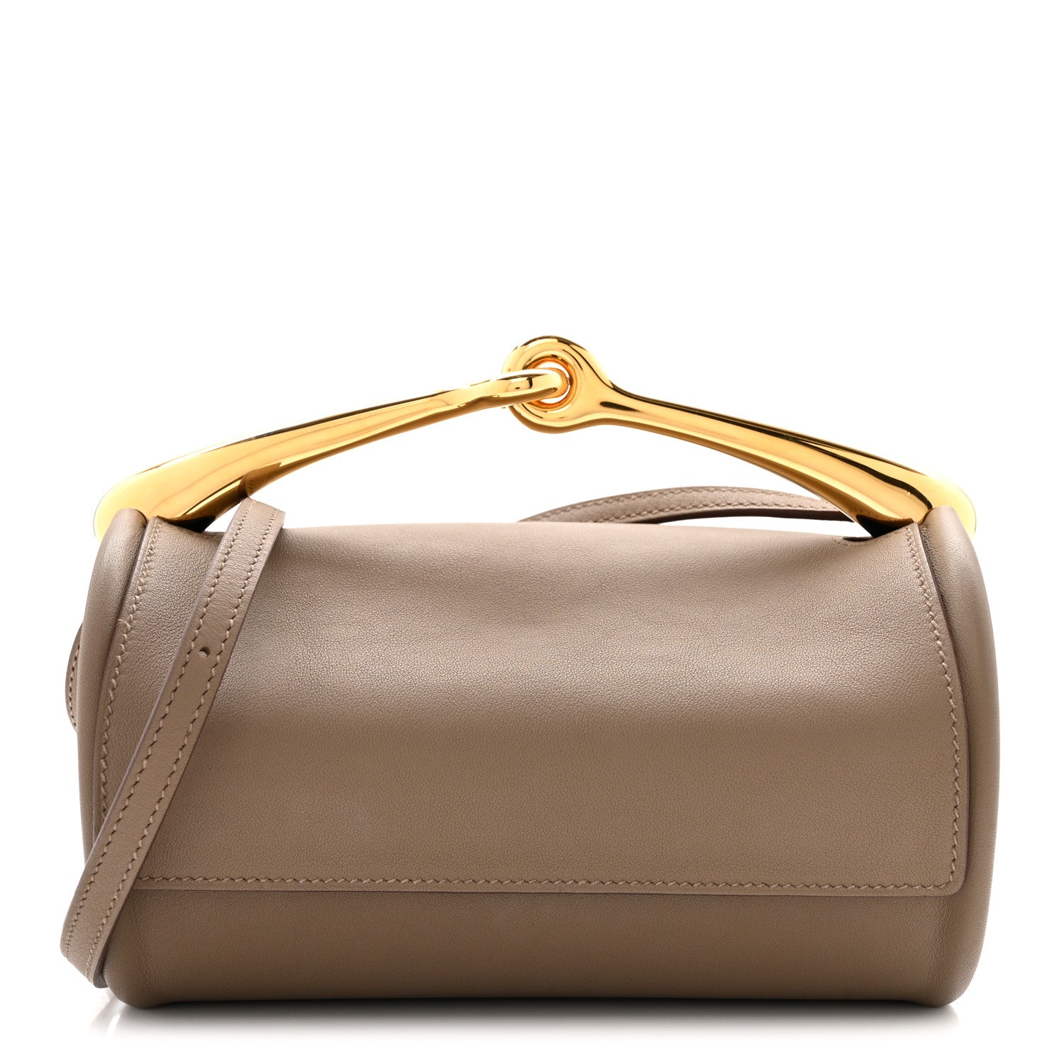 Hermes Veau Voloptu Sac Maximors Etoupe 1 of 14