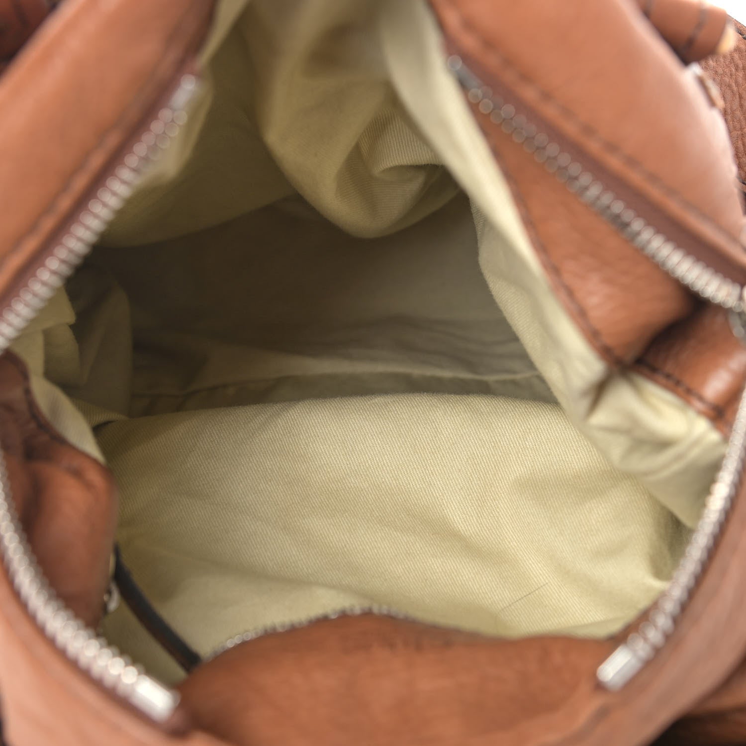 Chloe Calfskin Paddington Satchel Tan 5 of 13
