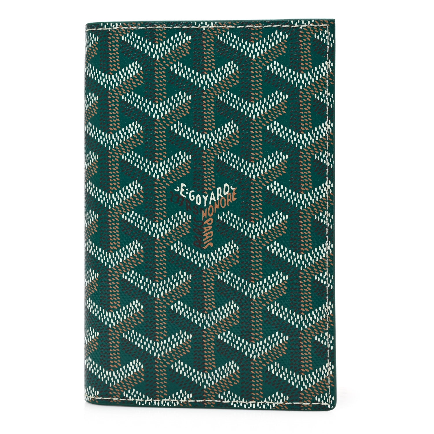 Goyard Goyardine Passport Wallet Green 1 of 6