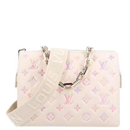 Louis Vuitton Lambskin Embossed Monogram Coussin PM Dream 1 of 9
