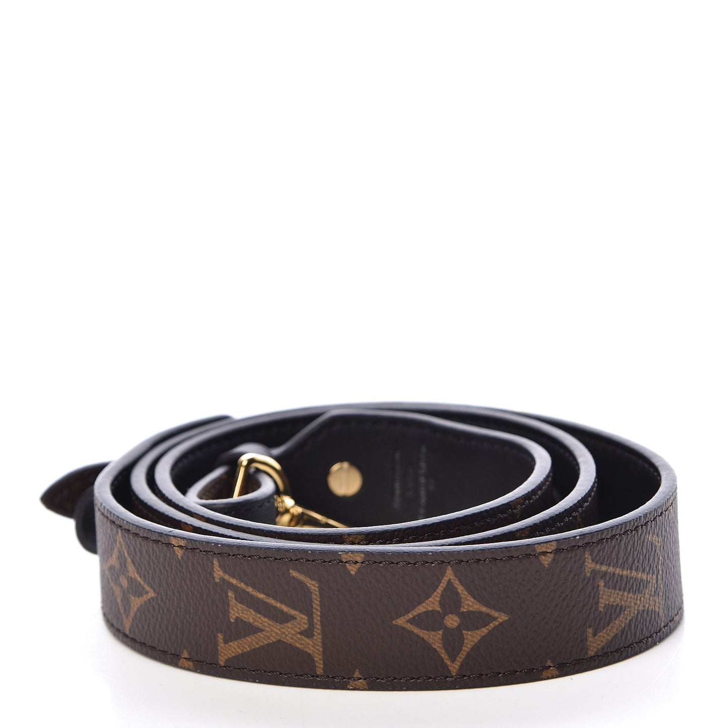 Monogram Bandouliere Shoulder Strap XL Black