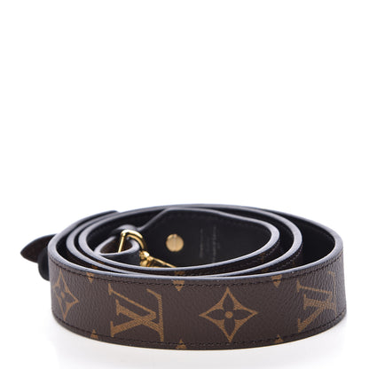 Louis Vuitton Monogram Bandouliere Shoulder Strap XL Black 2 of 5