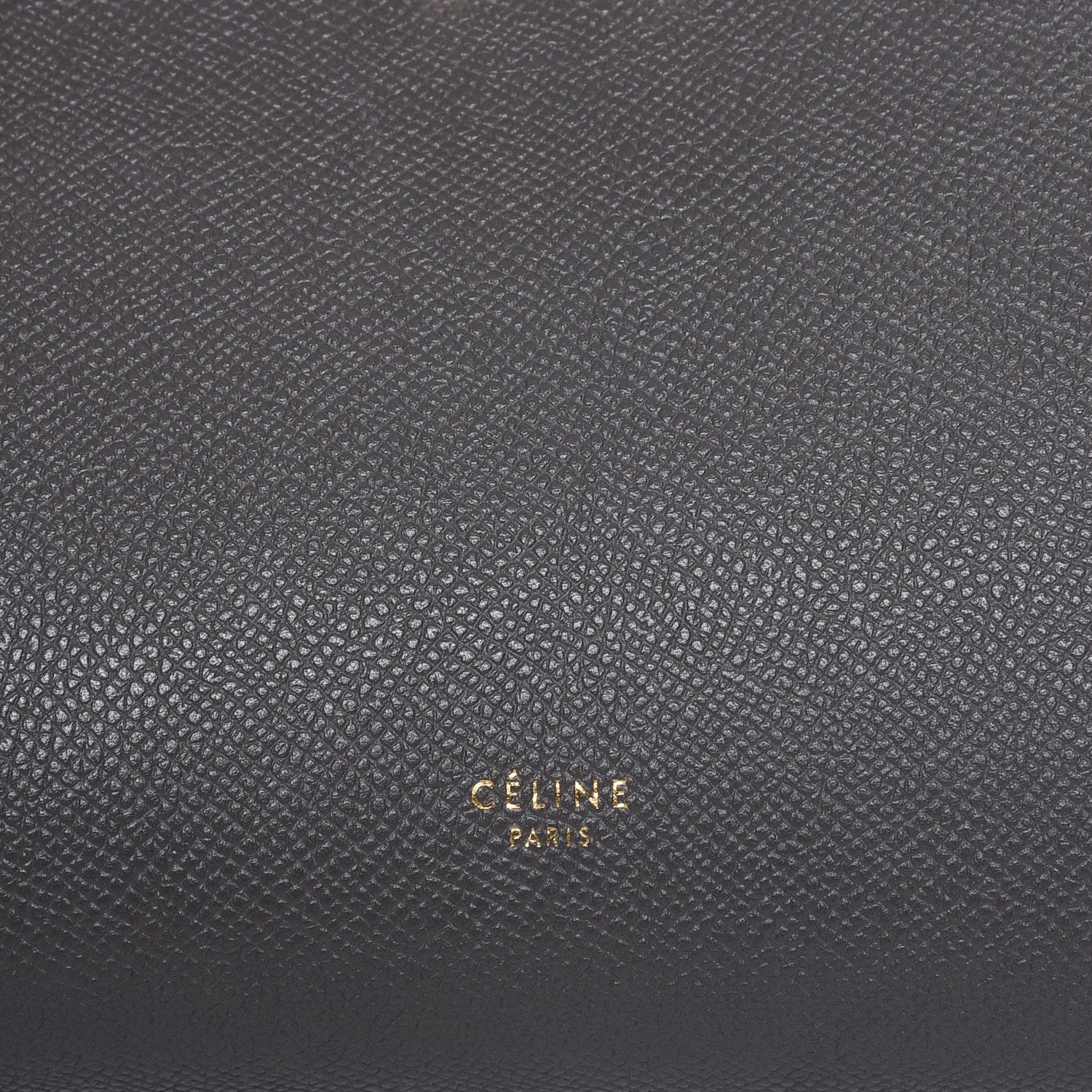 Celine Grained Calfskin Micro Belt Bag Grey 7 of 9