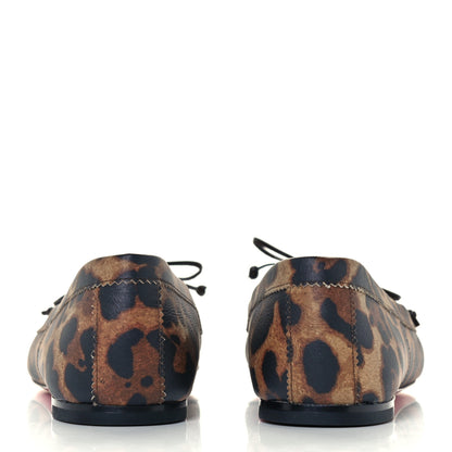 Christian Louboutin Veau Velours Mamadrague Flats 39 Leo 6 of 10
