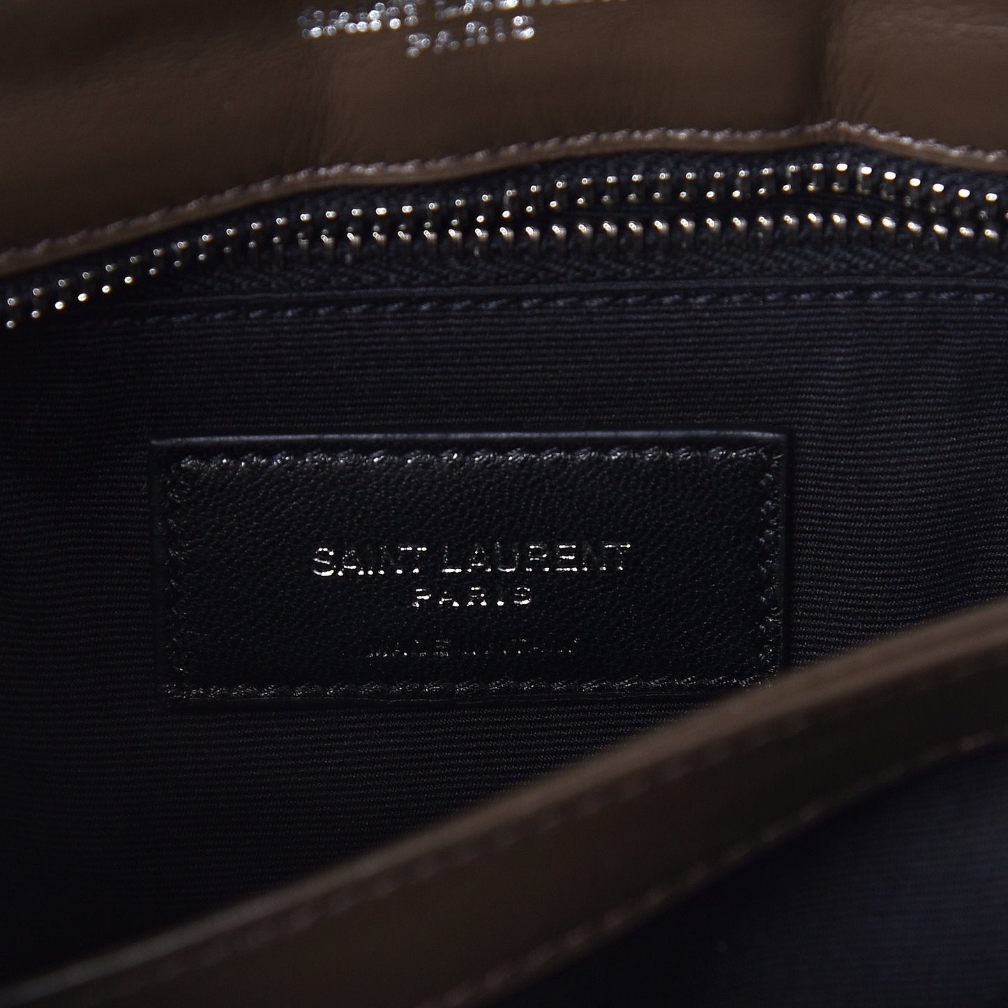 Calfskin Y Quilted Monogram Toy Loulou Crossbody Bag Faggio