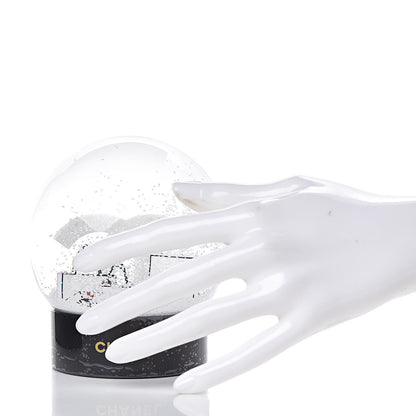 Chanel Glass CC Shopping Bag Snow Globe 2 of 4