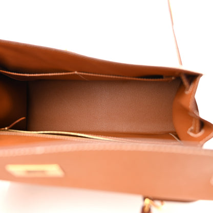 Hermes Epsom Kelly Sellier 32 Gold 5 of 12