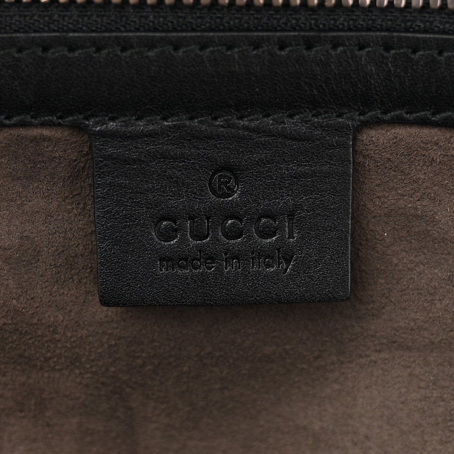 Gucci Guccissima Signature Small Day Backpack Black 6 of 13