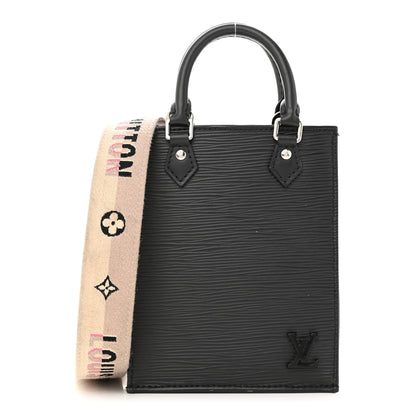 Louis Vuitton Epi Jacquard Petit Sac Plat Black 1 of 12