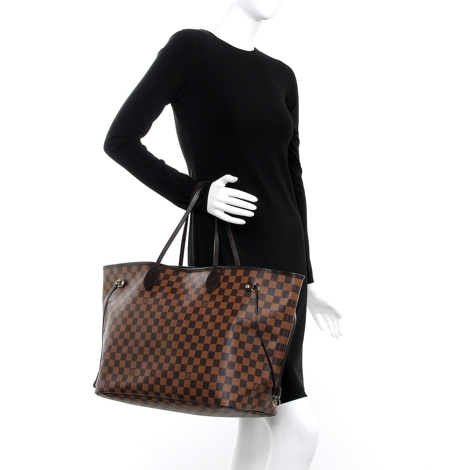 Louis Vuitton Damier Ebene Neo Neverfull GM 2 of 16