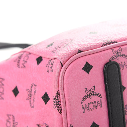 MCM Visetos Medium Liz Reversible Shopper Tote Pink 16 of 23
