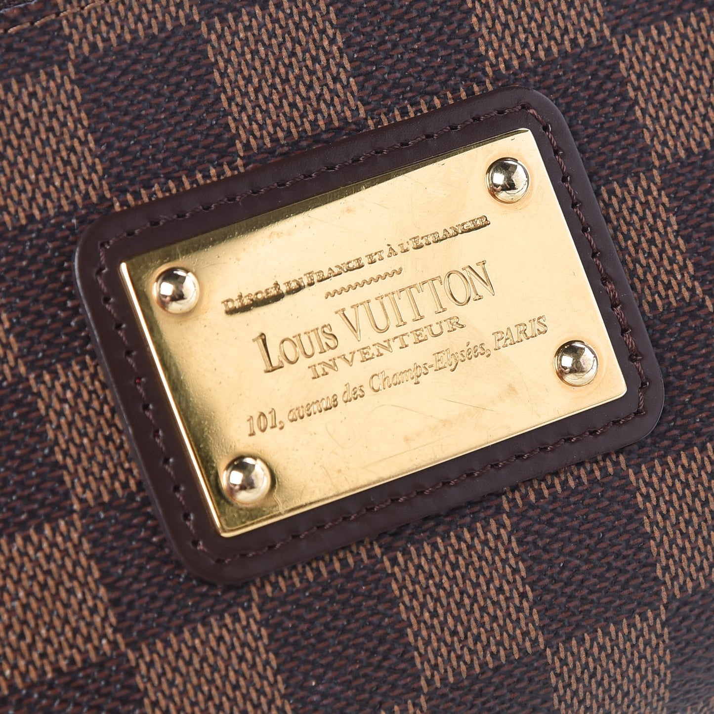 Damier Ebene Eva Clutch