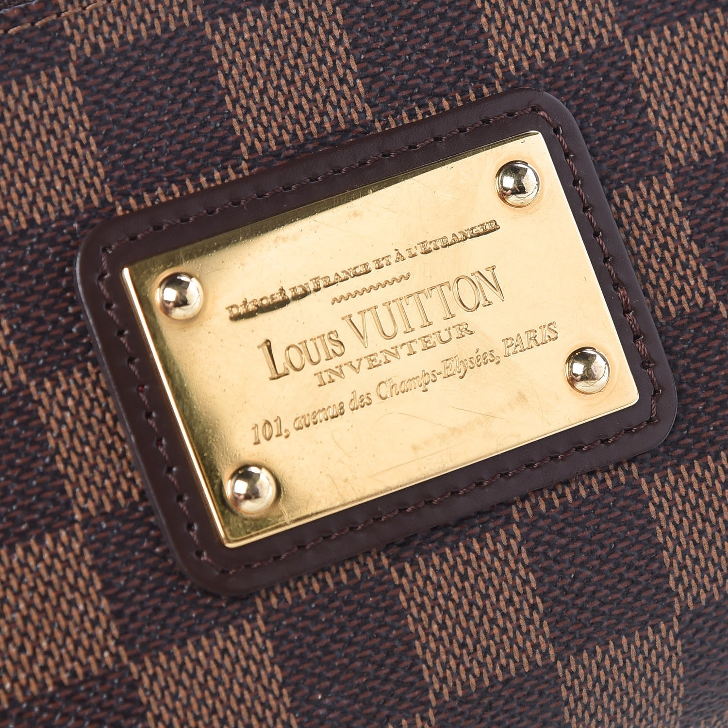 Louis Vuitton Damier Ebene Eva Clutch 8 of 8