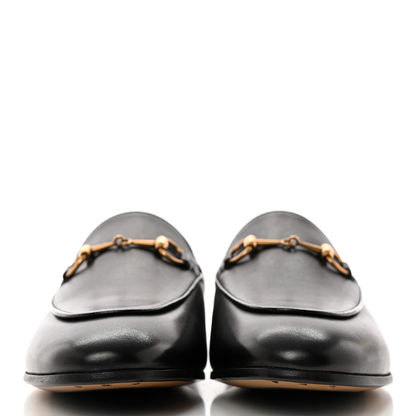 Calfskin Womens Jordaan Loafers 38.5 Black