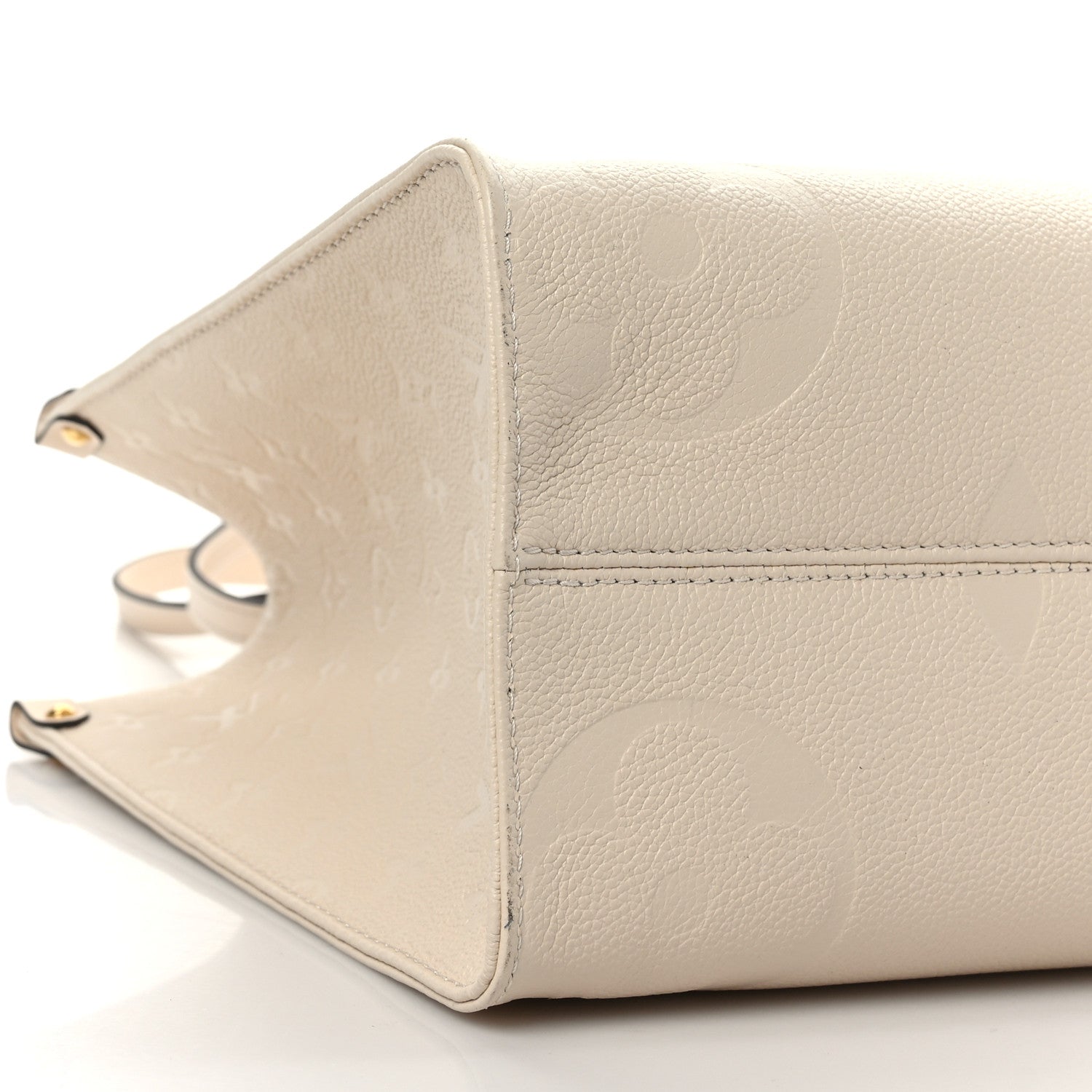 Louis Vuitton Empreinte Monogram Giant Onthego MM Creme 7 of 8