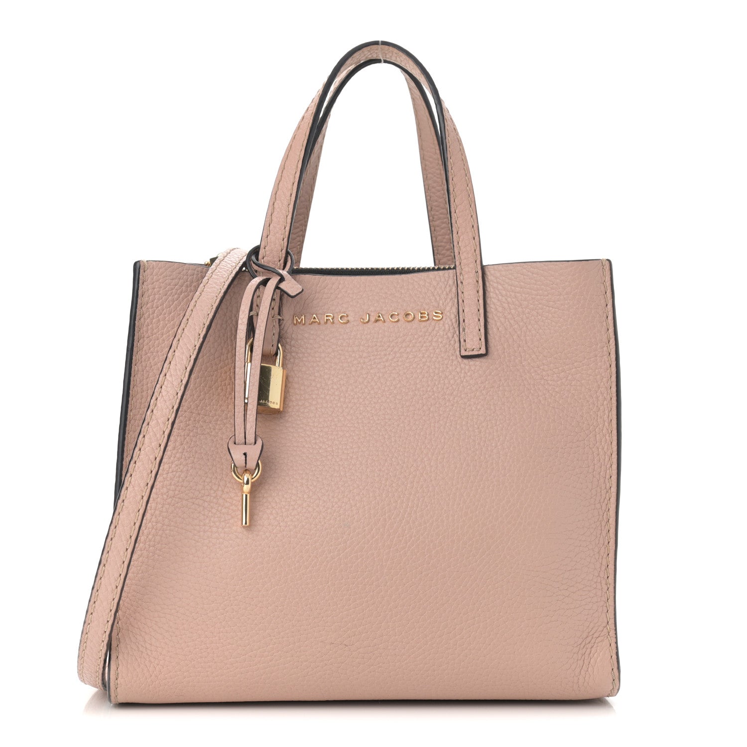 Marc Jacobs Pebbled Calfskin Mini Grind Tote Pink 1 of 14
