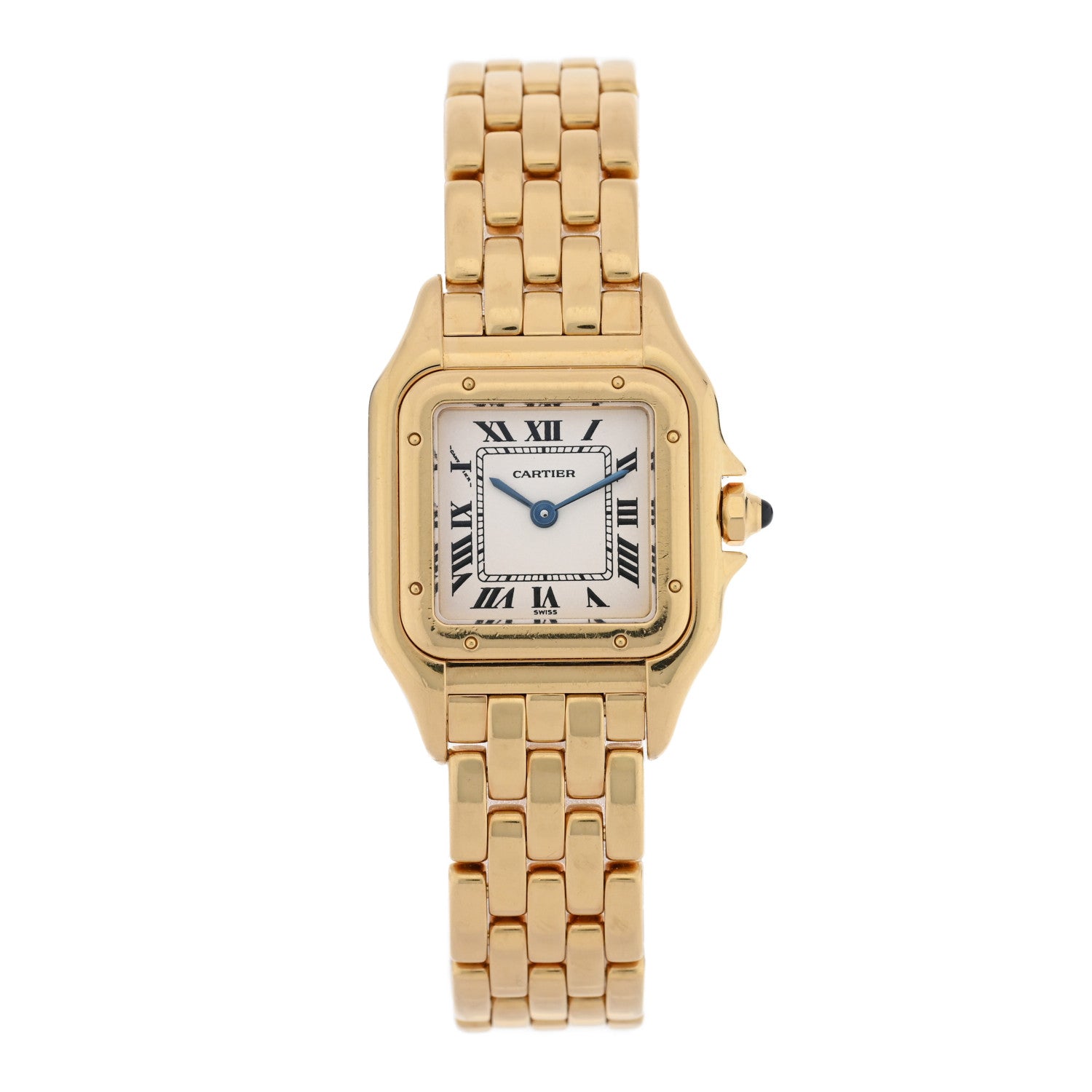 Cartier 18K Yellow Gold 22mm Panthere Quartz Watch 1 of 5