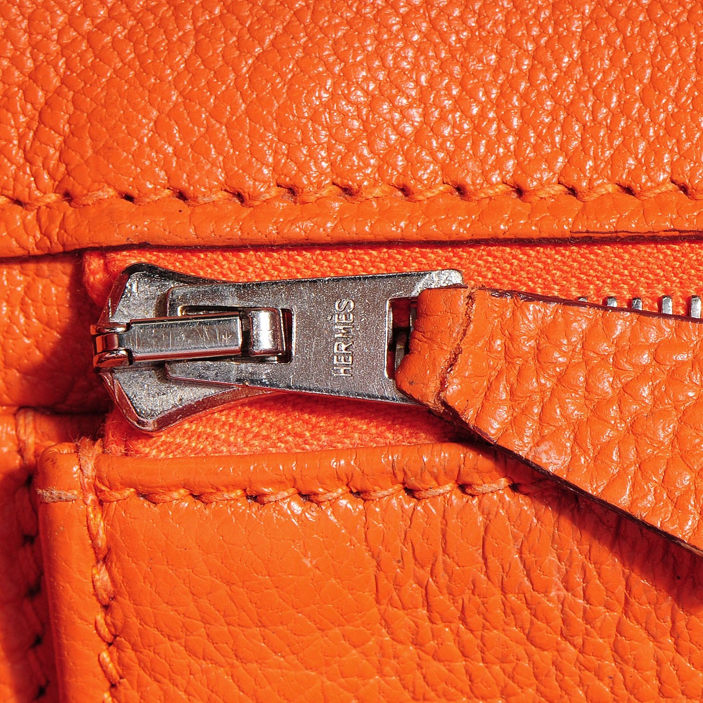 Togo Birkin 35 Orange
