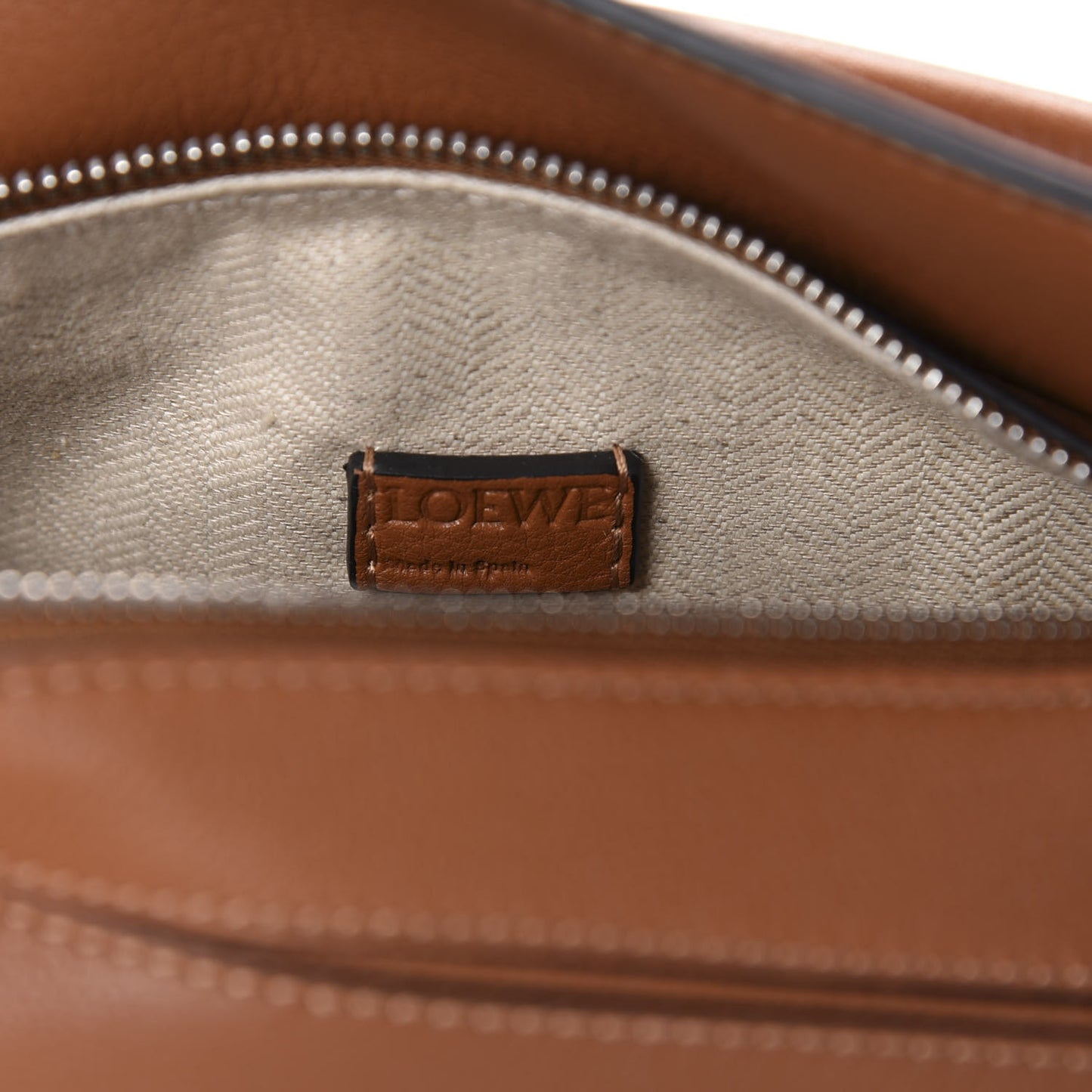Calfskin Mini Puzzle Bag Tan