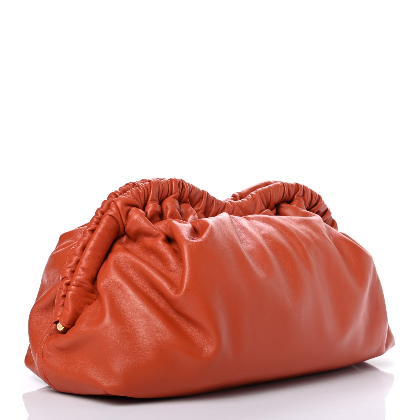 Lambskin Cloud Clutch Terra