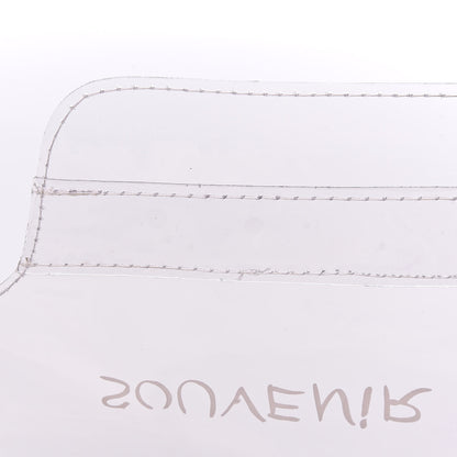 Hermes Vinyl Souvenir De L'Exposition Kelly Transparent 10 of 16