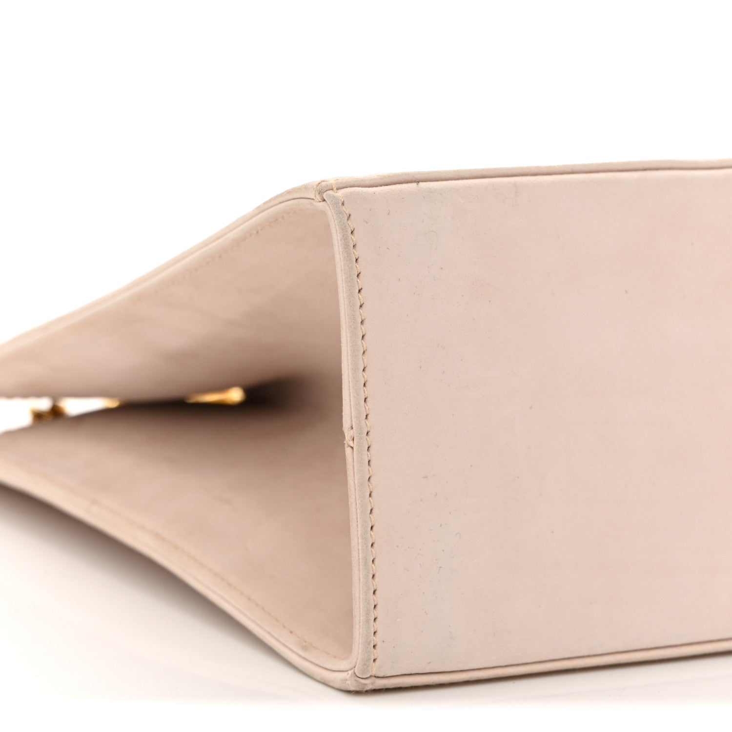 Salvatore Ferragamo Suede Gancini Evening Bag Pink 7 of 10