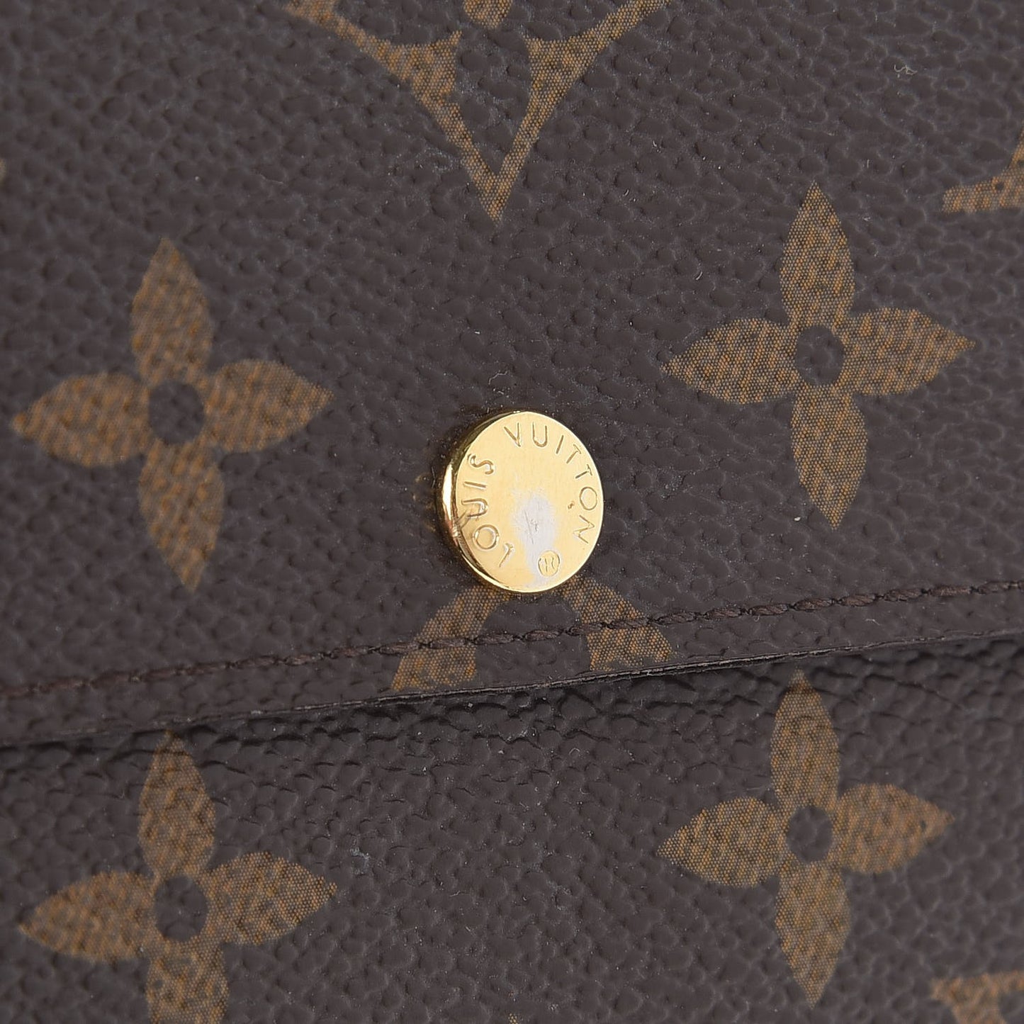 Monogram Leopard Sarah Wallet Blanc Corail