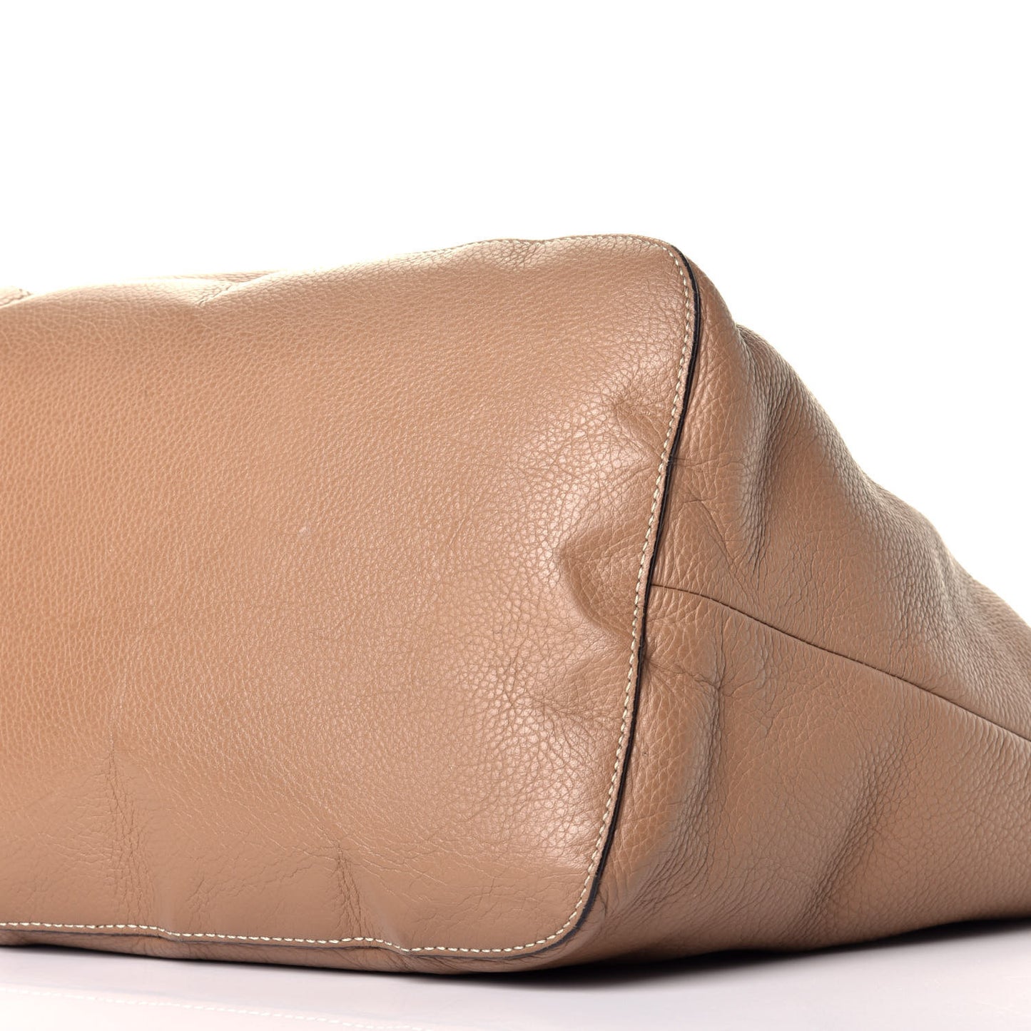Calfskin Large New Marcie Tote Nut