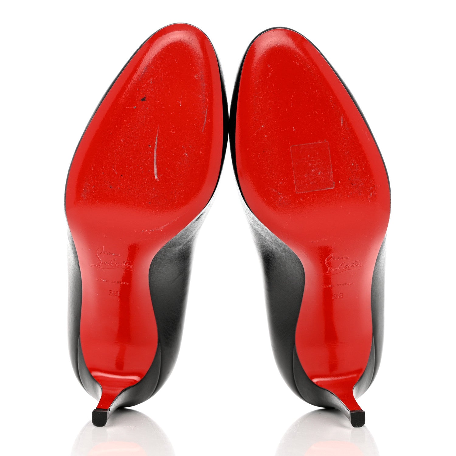 Christian Louboutin Kid Simple 85 Pumps 38 Black 5 of 9