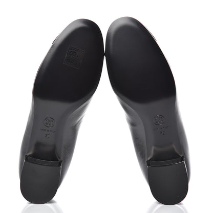 Chanel Calfskin CC Pumps 39 Dark Grey 8 of 9