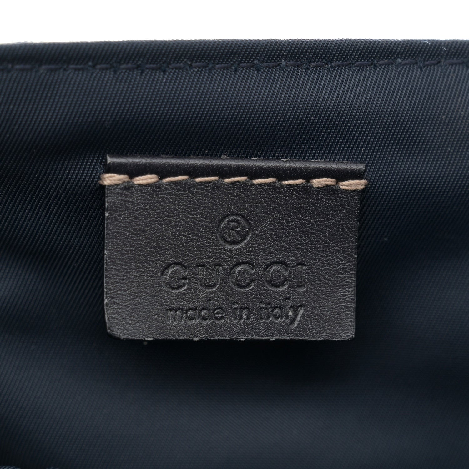 Gucci GG Plus Monogram Messenger Diaper Bag Navy 6 of 16