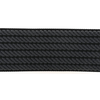 Hermes Toile Epsom 50mm Sangle Cordage Shoulder Strap Black Gris Misty 5 of 5