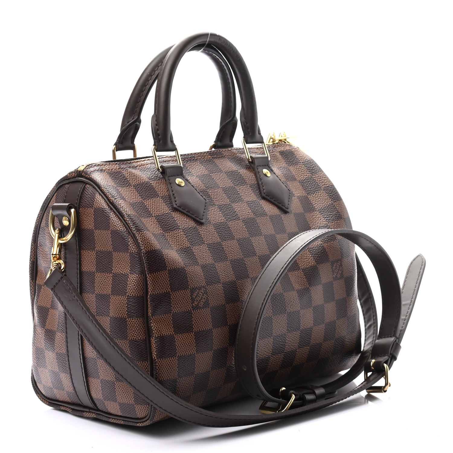 Louis Vuitton Damier Ebene Speedy Bandouliere 25 3 of 12