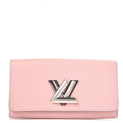Louis Vuitton Epi Twist Wallet Rose Ballerine 1 of 7