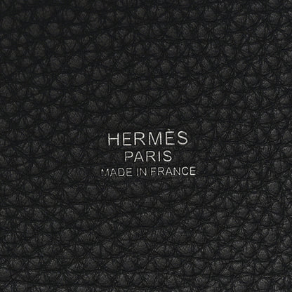 Hermes Taurillon Clemence Picotin Lock 22 MM Black 6 of 11