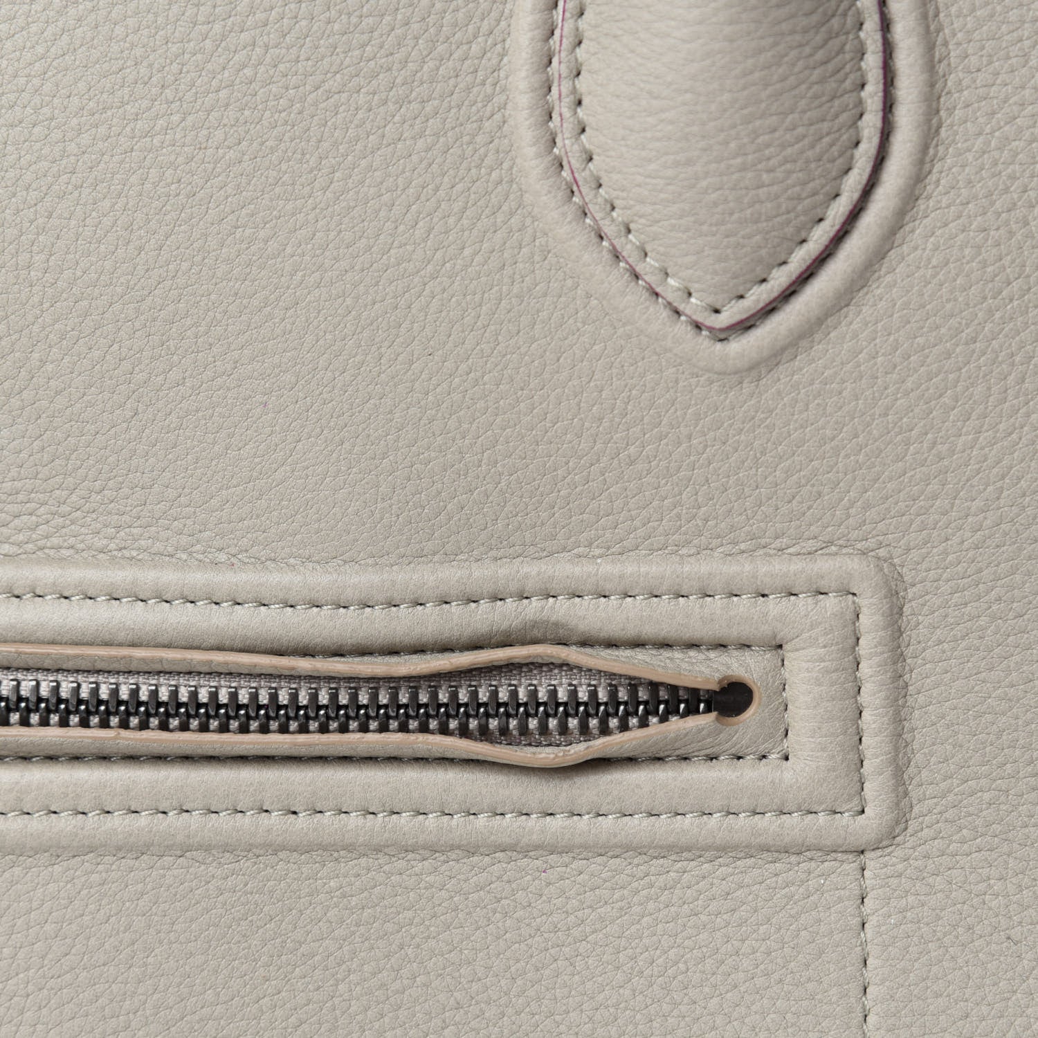 Celine Baby Grained Calfskin Medium Phantom Luggage Beige 8 of 12