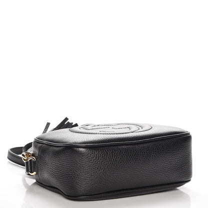 Gucci Pebbled Calfskin Small Soho Disco Bag Black 4 of 8
