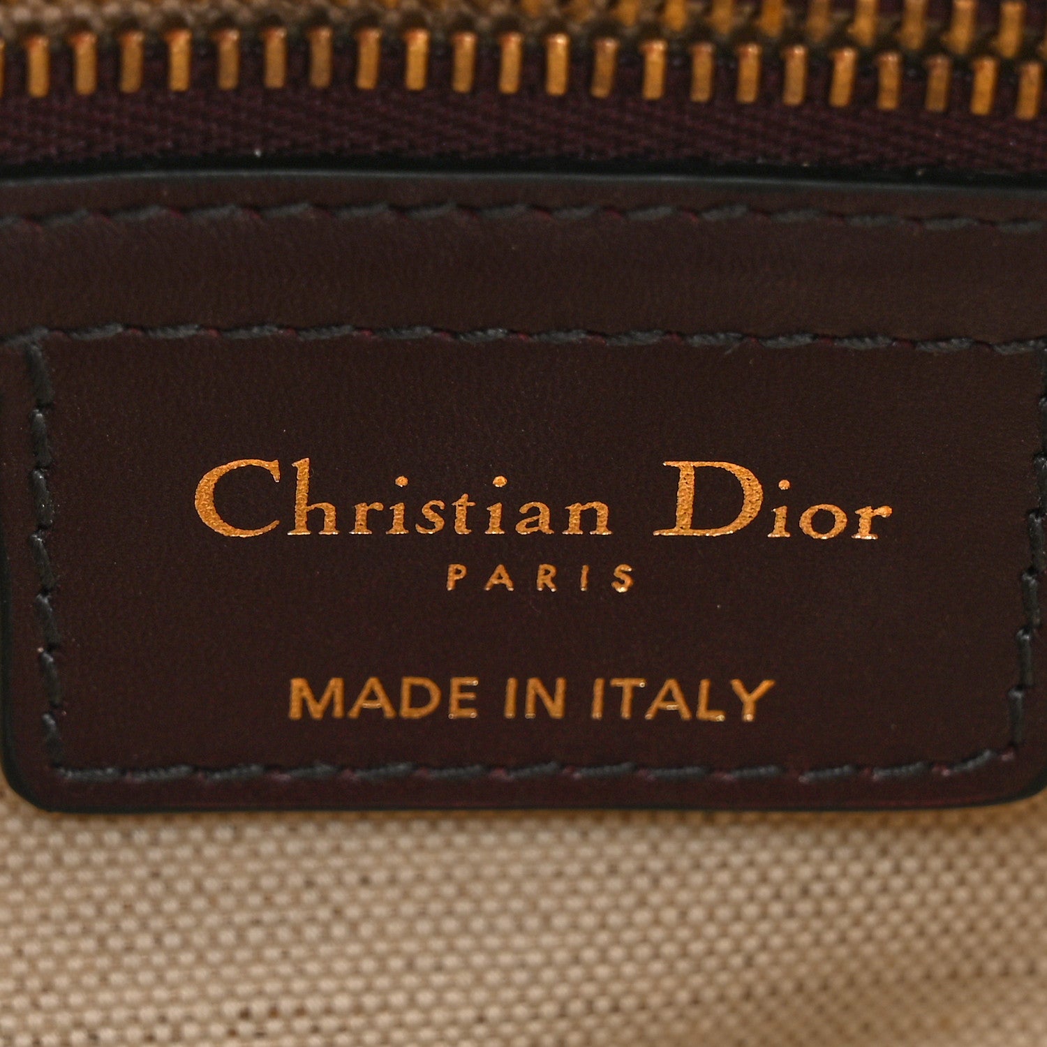 Christian Dior Oblique Saddle Bag Burgundy 6 of 10
