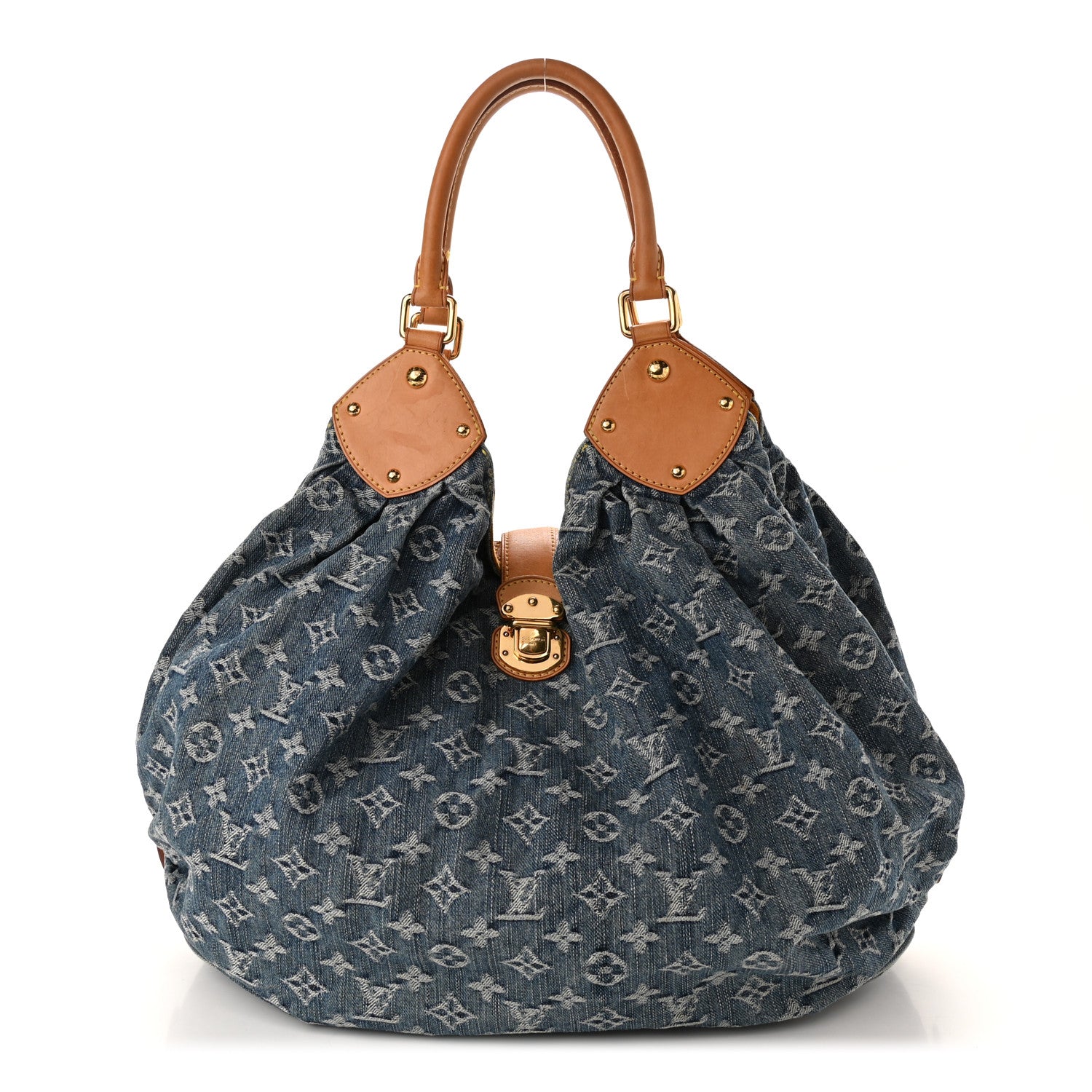 Louis Vuitton Denim Mahina XL Blue 1 of 17