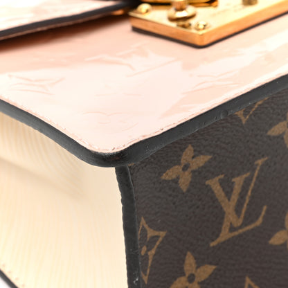 Louis Vuitton Vernis Epi Monogram Spring Street Rose Ballerine 13 of 17