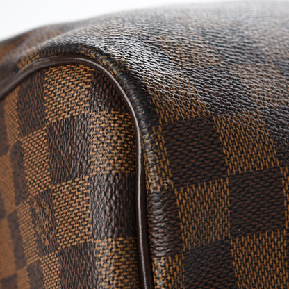 Louis Vuitton Damier Ebene Keepall Bandouliere 55 13 of 17