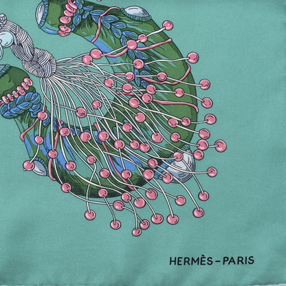Hermes Silk Bracelets de Lumiere Scarf 90 3 of 5