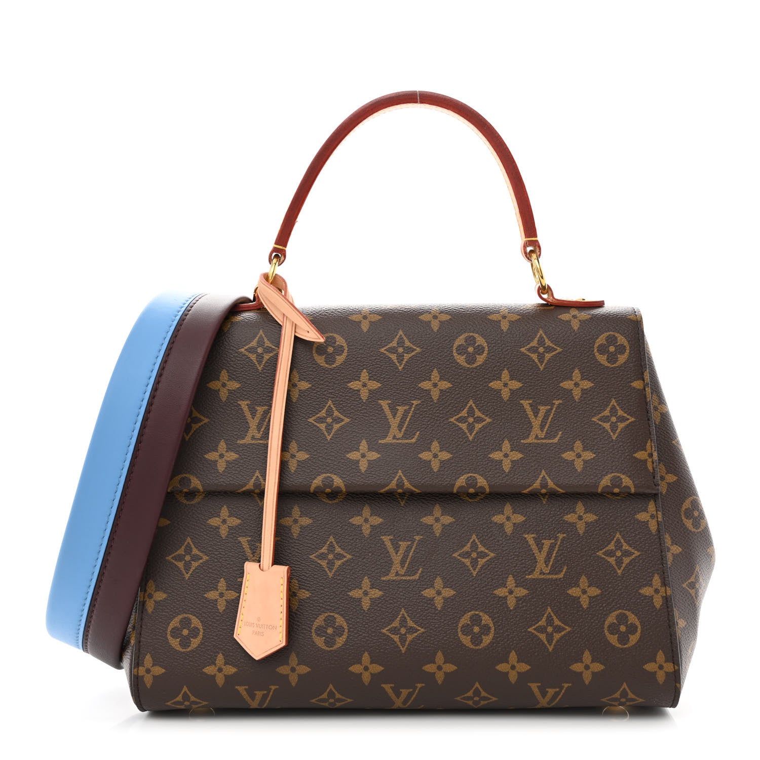 Louis Vuitton Monogram Cluny MM Blue Glacial 1 of 11