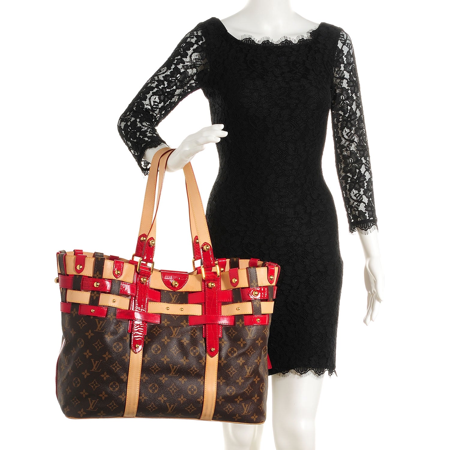 Louis Vuitton Monogram Salina GM Rubis 2 of 8