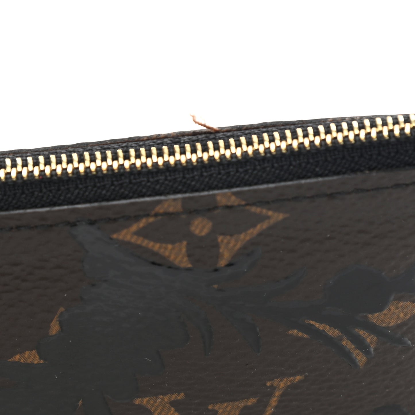 Monogram Blossom Felicie Chain Wallet Zippered Insert