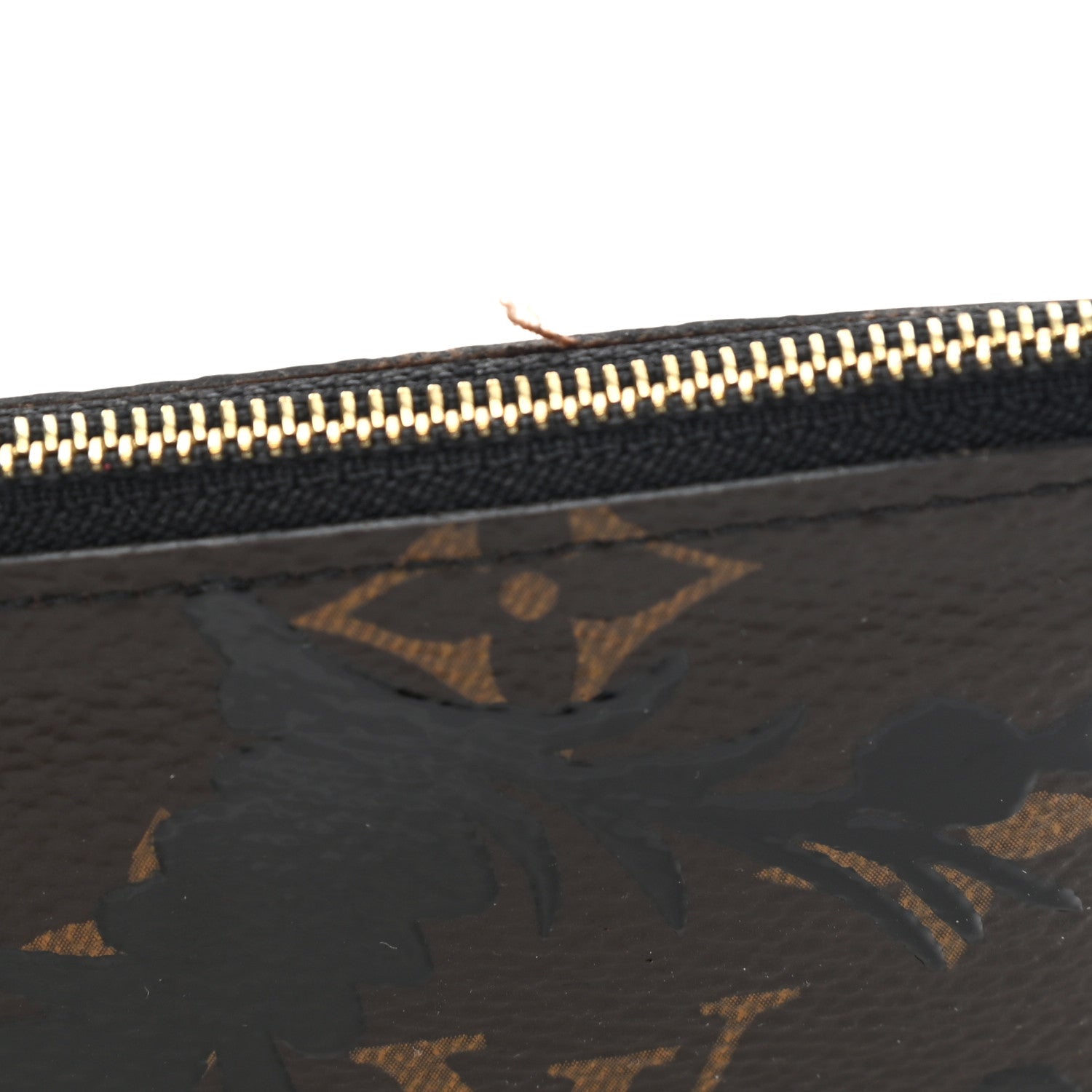 Louis Vuitton Monogram Blossom Felicie Chain Wallet Zippered Insert 8 of 10