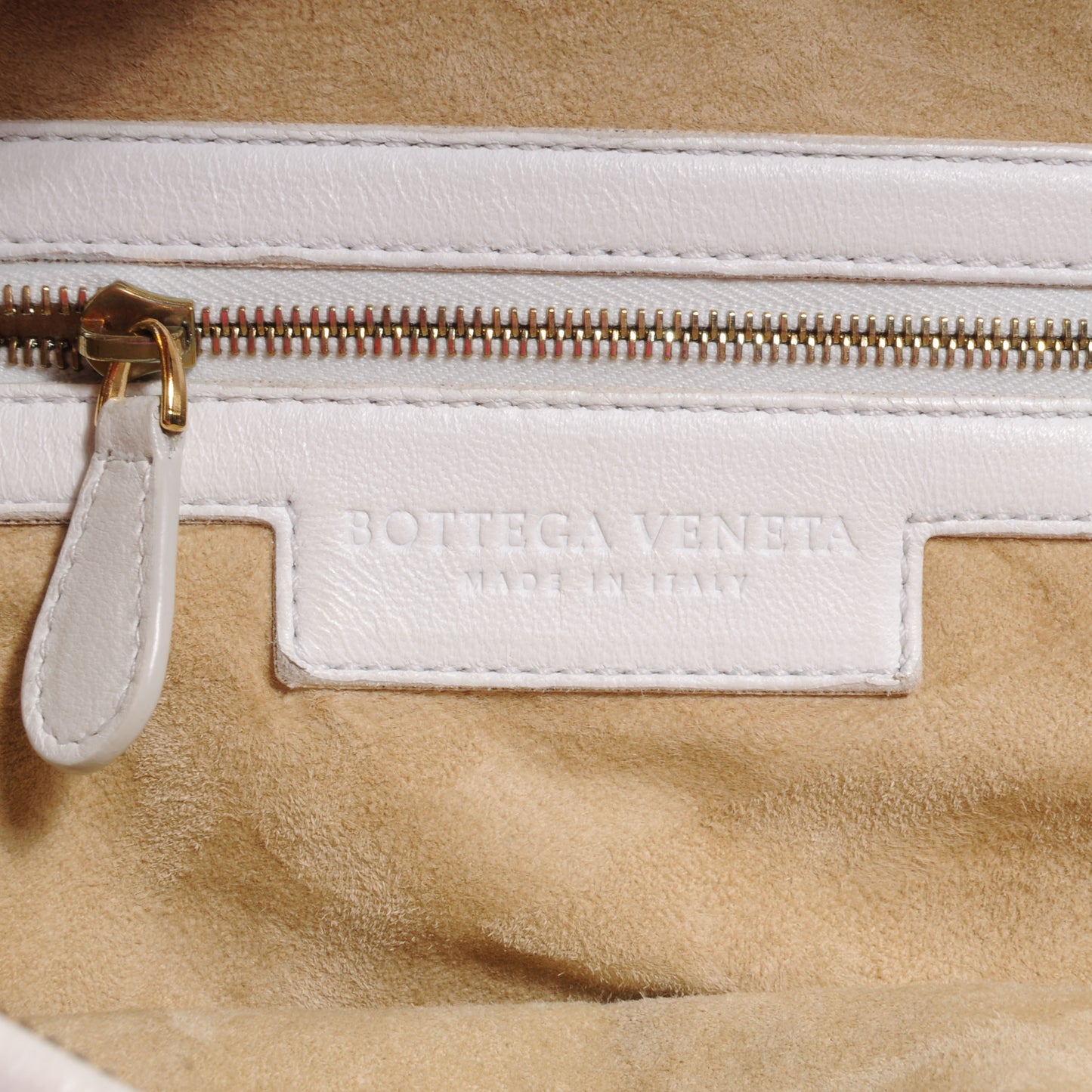 Nappa Intrecciato Maxi Veneta Hobo White